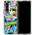 DC Comics Batman Vintage Pose Collage Art Galaxy Z Fold4 5G Clear Case